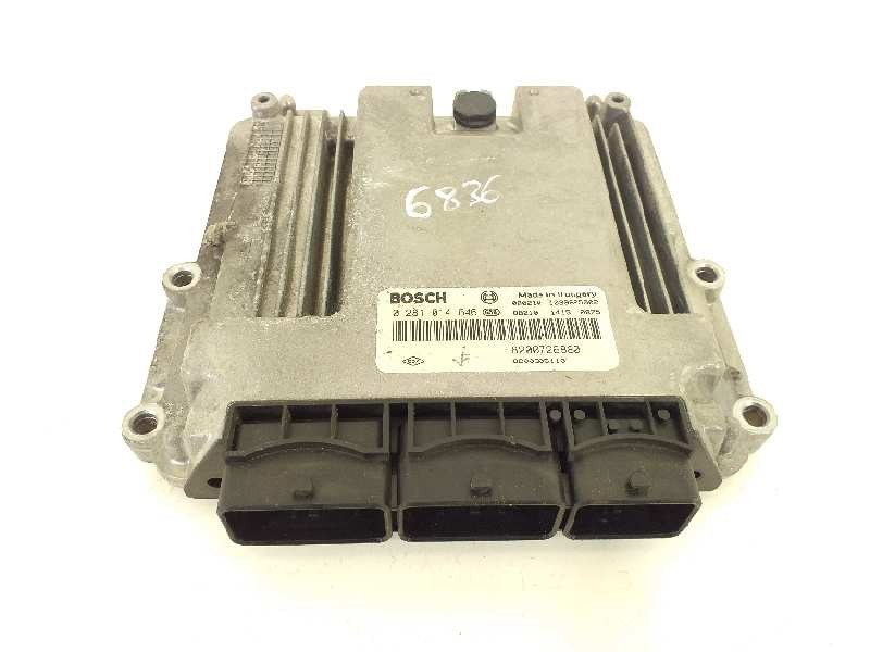 Recambio de centralita motor uce para renault laguna iii expression referencia OEM IAM 8200726880 0281014646 