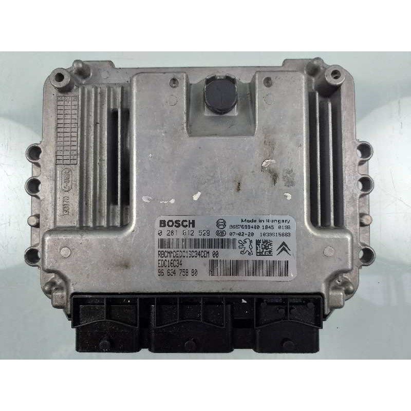 Recambio de centralita motor uce para peugeot 207 x-line referencia OEM IAM 9663475880 0281012529 9657699480