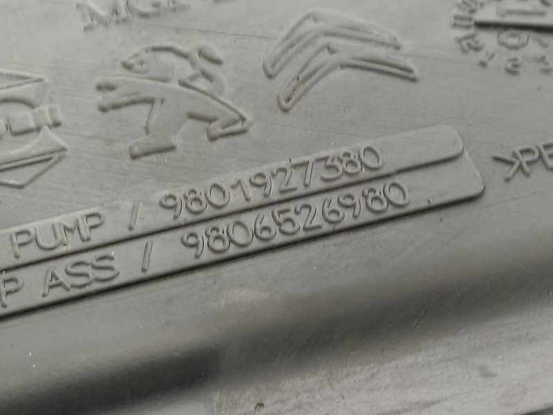 Recambio de deposito limpia para peugeot 308 active referencia OEM IAM 9801927380 9806526980 