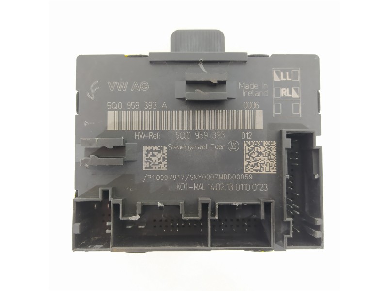 Recambio de modulo confort para volkswagen golf vii lim. advance bluemotion referencia OEM IAM 5Q0959393A 5Q0959393 