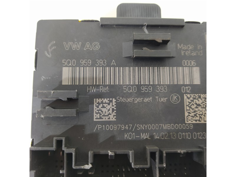 Recambio de modulo confort para volkswagen golf vii lim. advance bluemotion referencia OEM IAM 5Q0959393A 5Q0959393 