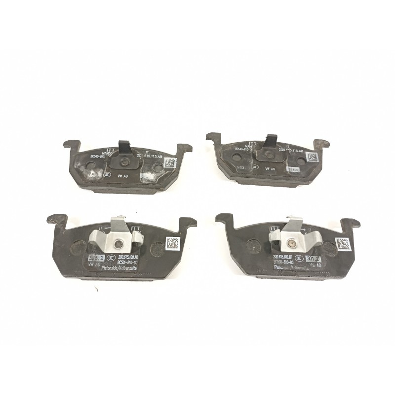 Recambio de pastillas de freno para seat ibiza (kj1) reference referencia OEM IAM 2Q0615115AB 2Q0615109AR 2Q0615109AP