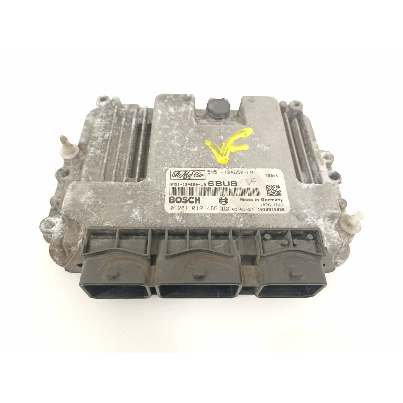 Recambio de centralita motor uce para ford focus berlina (cap) ambiente (d) referencia OEM IAM 5M5112A650LB 0281012486 