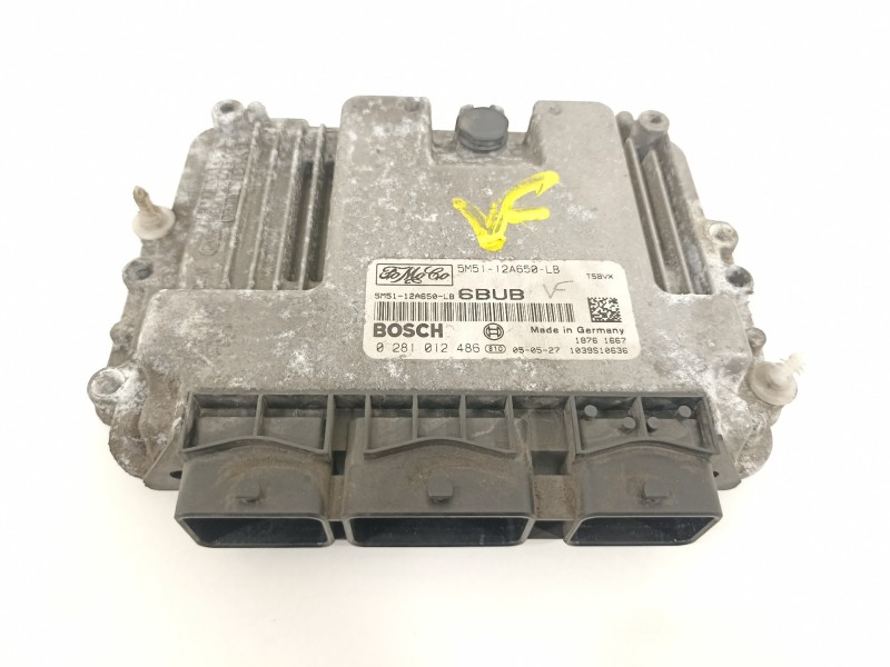 Recambio de centralita motor uce para ford focus berlina (cap) ambiente (d) referencia OEM IAM 5M5112A650LB 0281012486 