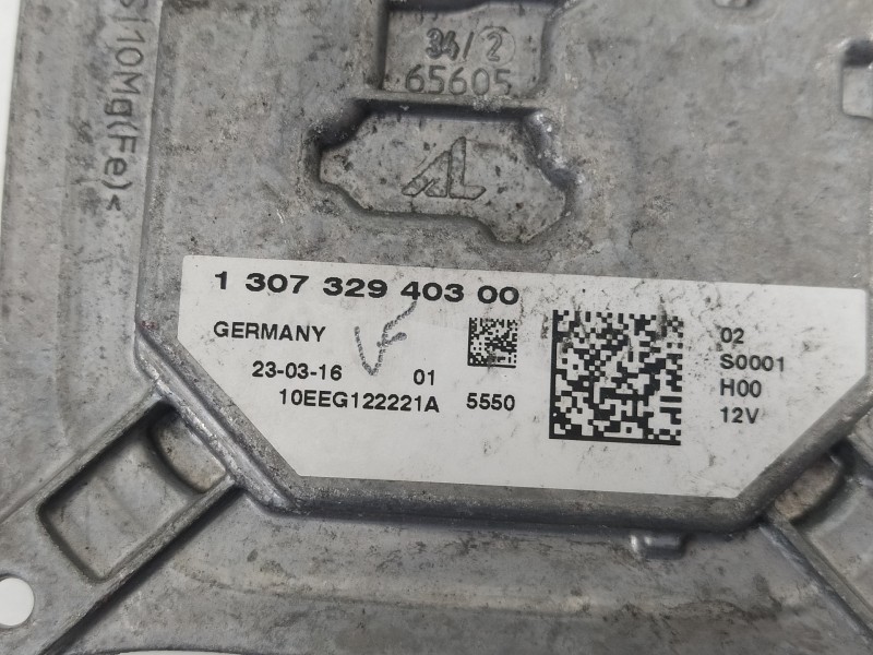 Recambio de centralita faros xenon para peugeot 308 active referencia OEM IAM 130732940300  