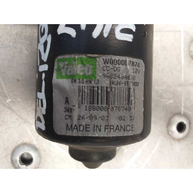 Recambio de motor limpia delantero para citroën c4 grand picasso exclusive referencia OEM IAM 9682484680 53630337 6405NH