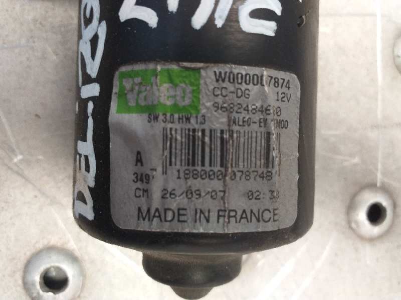 Recambio de motor limpia delantero para citroën c4 grand picasso exclusive referencia OEM IAM 9682484680 53630337 6405NH