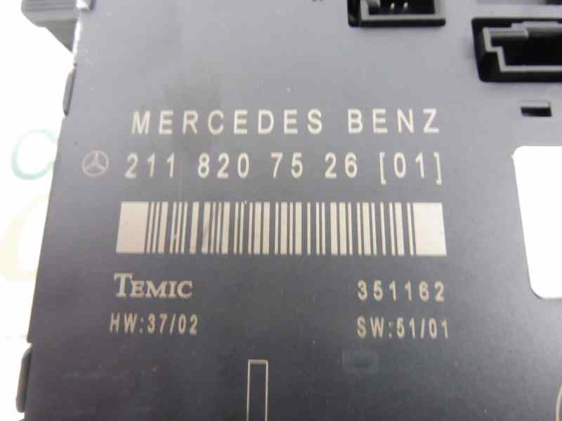 Recambio de modulo confort para mercedes-benz clase e (w211) berlina e 320 cdi (211.026) referencia OEM IAM 2118207526  
