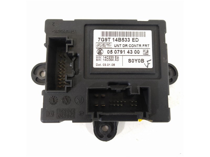 Recambio de modulo electronico para ford s-max (ca1) limited edition referencia OEM IAM 7G9T14B533ED 0507914300 