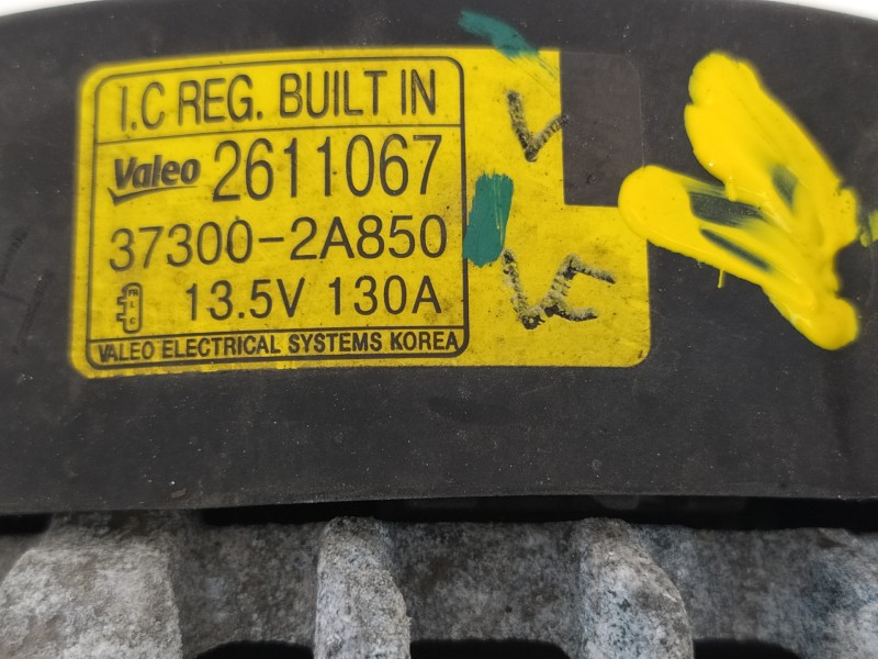 Recambio de alternador para kia cee´d sporty wagon drive referencia OEM IAM 373002A850 2611067 