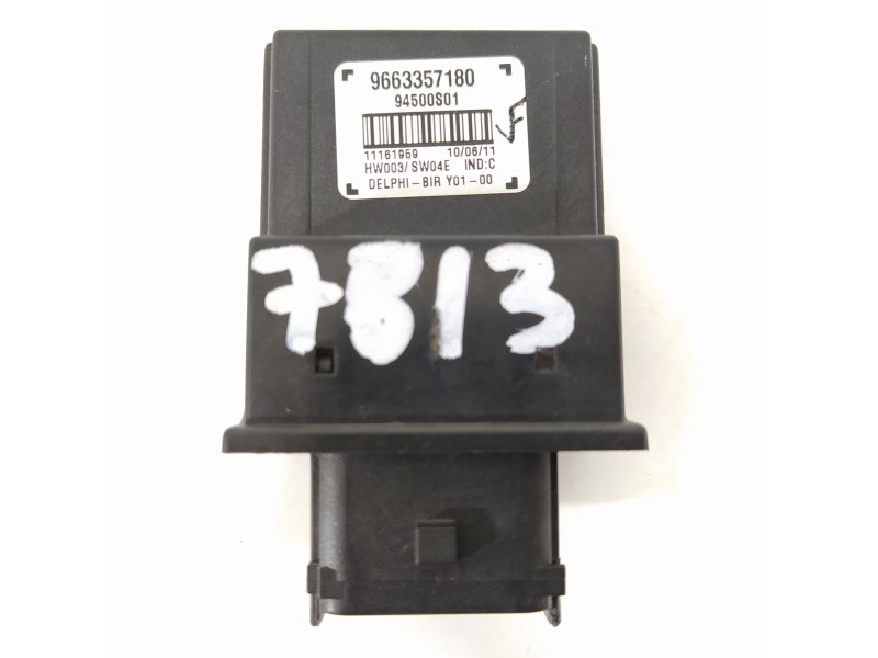 Recambio de modulo electronico para peugeot 3008 active referencia OEM IAM 9663357180 94500S01 
