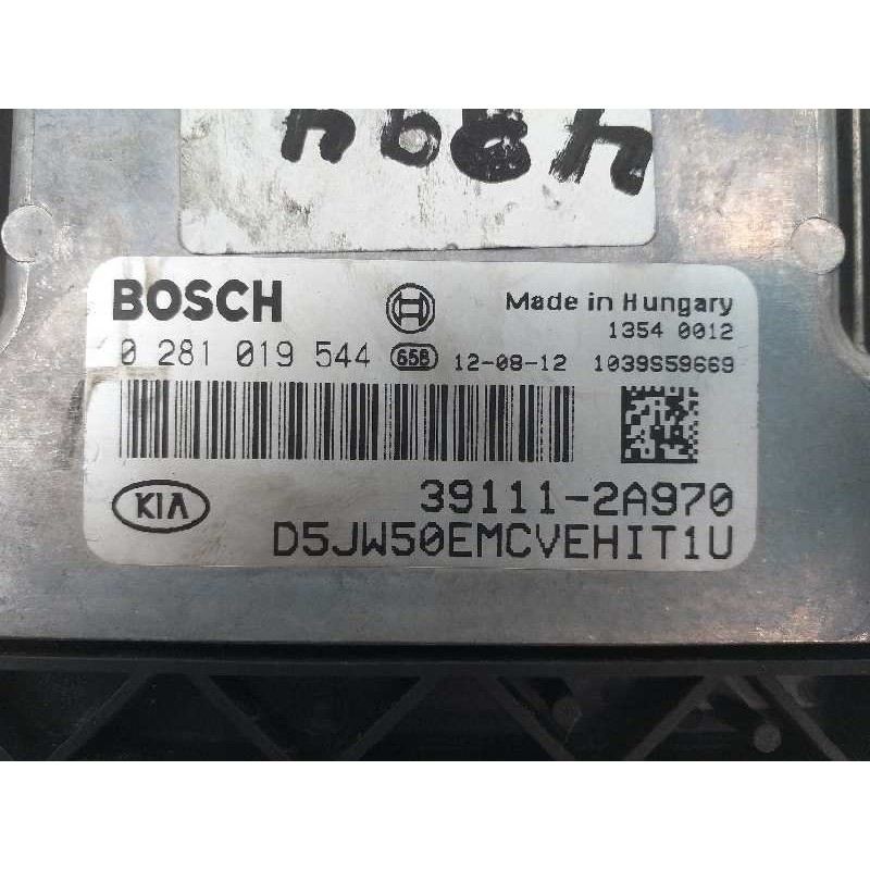 Recambio de centralita motor uce para kia cee´d sporty wagon drive referencia OEM IAM 391112A970 0281019544 