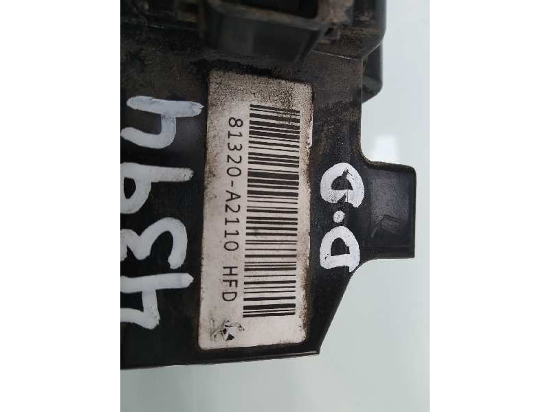 Recambio de cerradura puerta delantera derecha para kia cee´d sporty wagon drive referencia OEM IAM 81320A2110HFD  