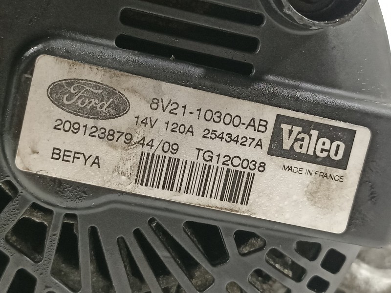 Recambio de alternador para ford fiesta (cb1) ambiente referencia OEM IAM 8V2110300AB  
