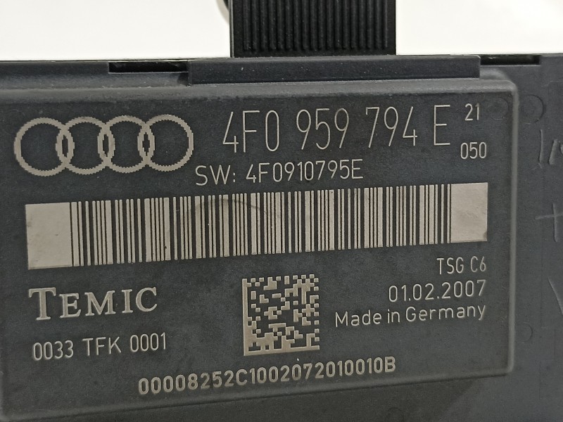 Recambio de modulo electronico para audi s6 berlina (4f2) 5.2 referencia OEM IAM 4F0959794E  