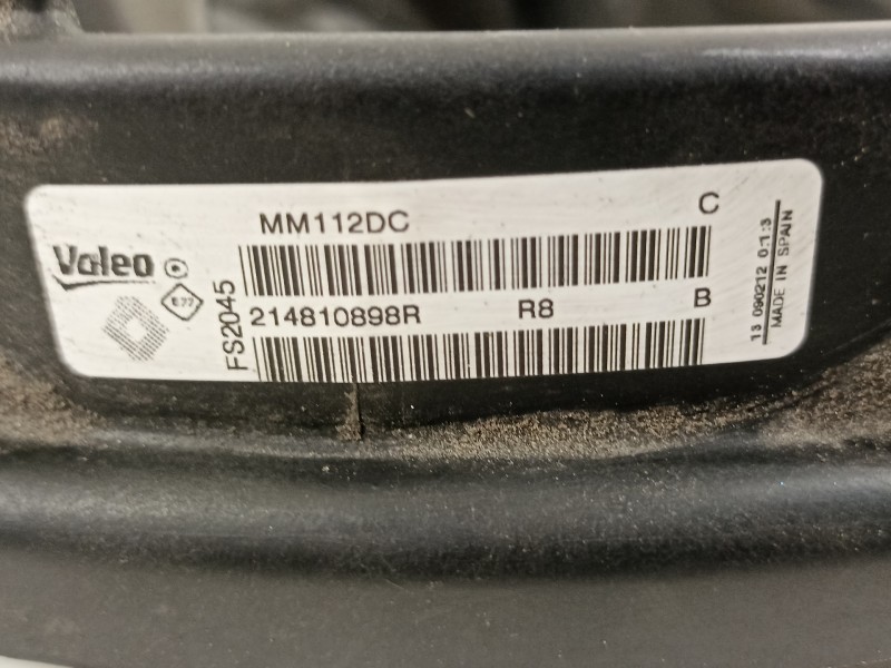 Recambio de electroventilador para renault megane iii berlina 5 p dynamique referencia OEM IAM 214810898R  