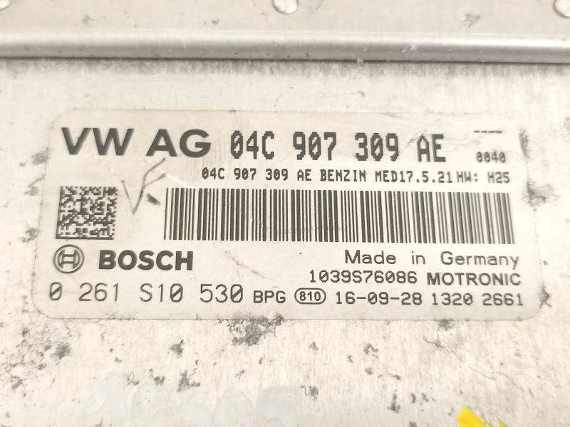 Recambio de centralita motor uce para seat ibiza sc (6p5) fr referencia OEM IAM 04C907309AE 0261S10530 