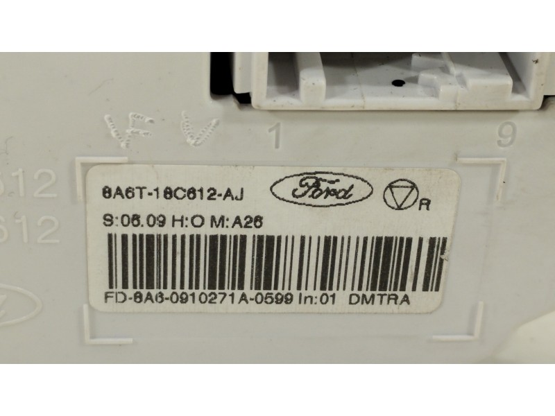 Recambio de mando climatizador para ford fiesta (cb1) ambiente referencia OEM IAM 8A6T18C612  