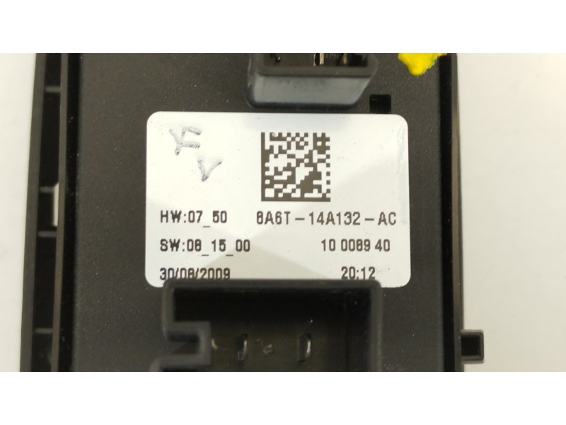 Recambio de mando elevalunas delantero izquierdo para ford fiesta (cb1) ambiente referencia OEM IAM 8A6T14A132AC  