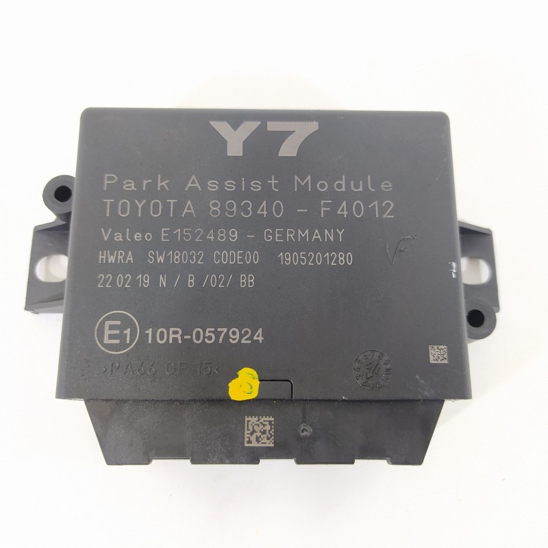 Recambio de modulo electronico para toyota c-hr ax1t(eu,m)/zyx10(h)/zyx10l-ahxgbw(3a) referencia OEM IAM 89340F4012 E152489 