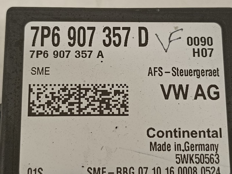 Recambio de modulo electronico para seat ibiza sc (6p5) fr referencia OEM IAM 7P6907357D 7P6907357A 