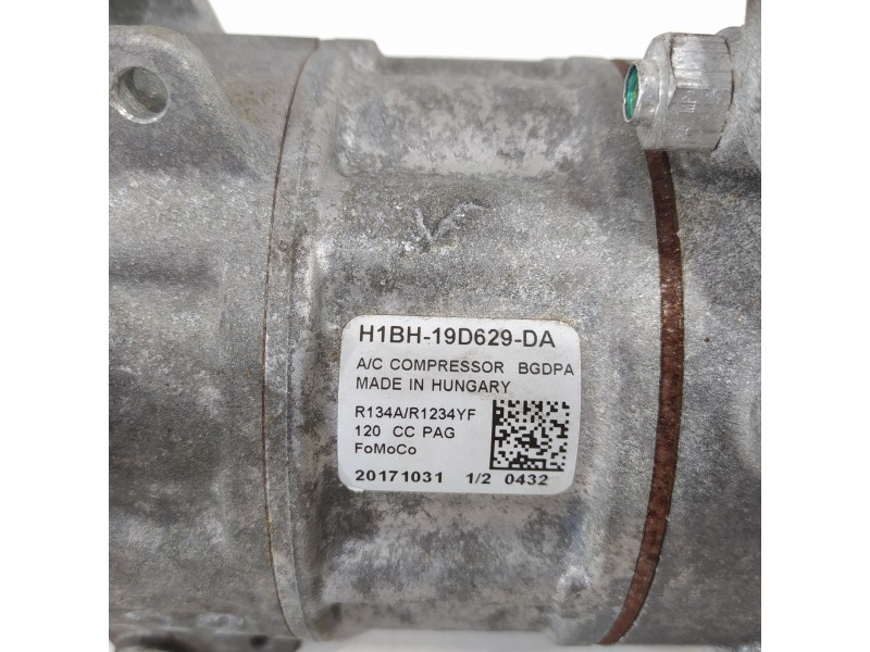 Recambio de compresor aire acondicionado para ford fiesta (ce1) active referencia OEM IAM H1BH19D629DA  