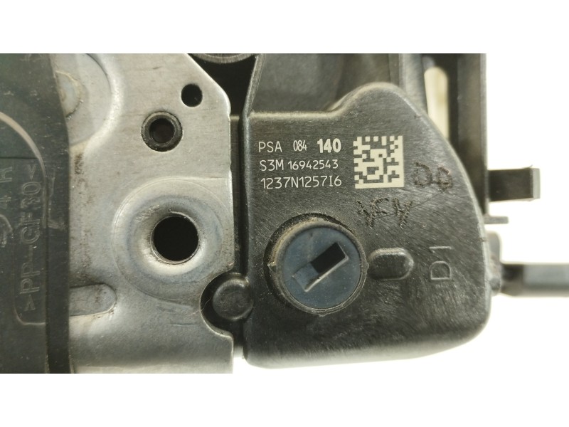 Recambio de cerradura puerta delantera derecha para peugeot expert furgón pro standard referencia OEM IAM 9808414080 16942543 12