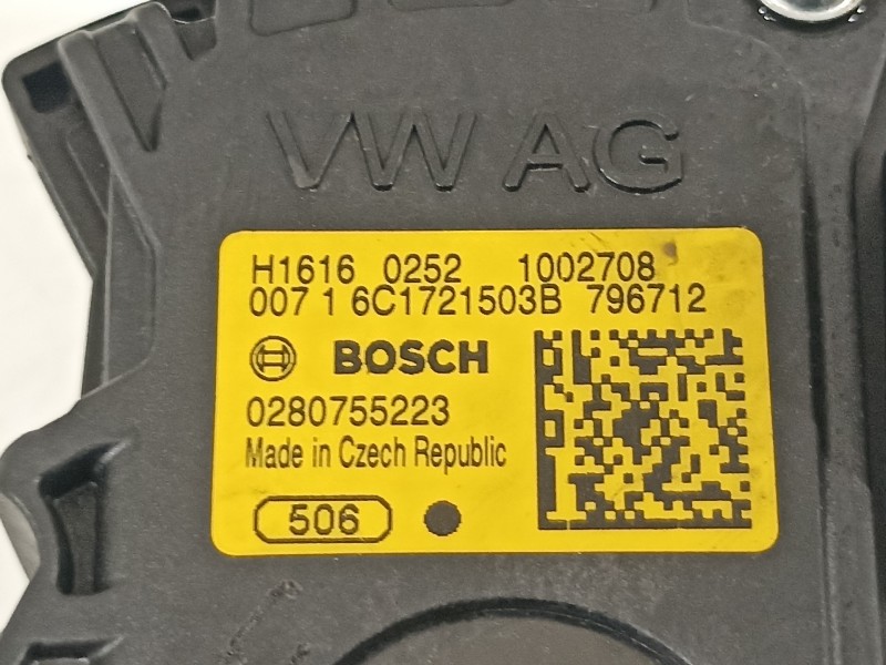 Recambio de potenciometro pedal para seat ibiza sc (6p5) fr referencia OEM IAM 6C1721503B  