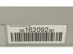 Recambio de sistema audio / radio cd para peugeot expert furgón pro standard referencia OEM IAM 9816209280   2