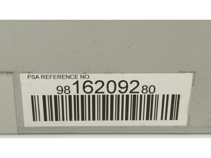 Recambio de sistema audio / radio cd para peugeot expert furgón pro standard referencia OEM IAM 9816209280  