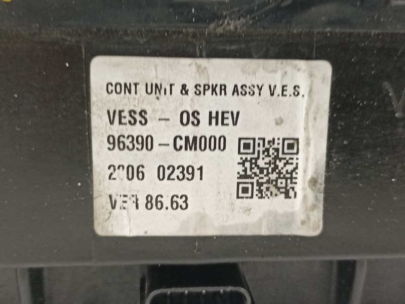 Recambio de modulo electronico para hyundai kona klass hybrid 2wd referencia OEM IAM 96390CM000  