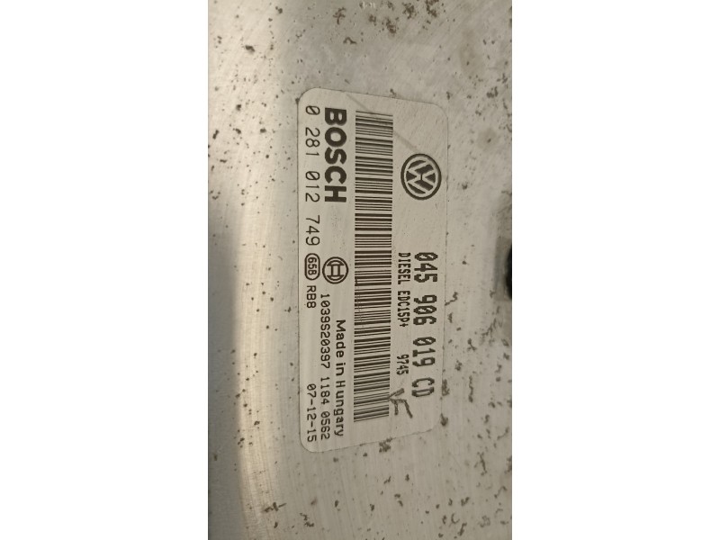 Recambio de centralita motor uce para skoda fabia (5j2 ) style referencia OEM IAM 045906019CD 0281012749 