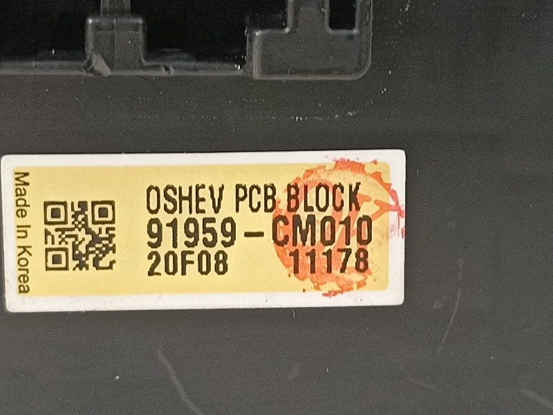 Recambio de caja reles / fusibles para hyundai kona klass hybrid 2wd referencia OEM IAM 91959CM010  
