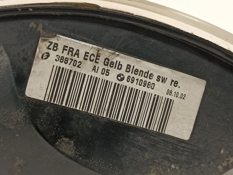 Recambio de piloto delantero derecho para bmw serie 3 berlina (e46) 320d referencia OEM IAM 63136910980 6910980 
