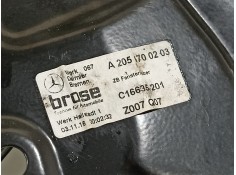 Recambio de elevalunas trasero derecho para mercedes-benz clase c cabrio (bm 205)(6.2016) c 43 amg 4matic (205.464) referencia O 2