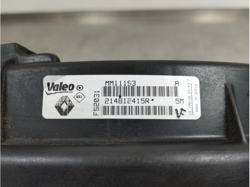 Recambio de electroventilador para renault megane iii sport tourer dynamique referencia OEM IAM 214812415R  