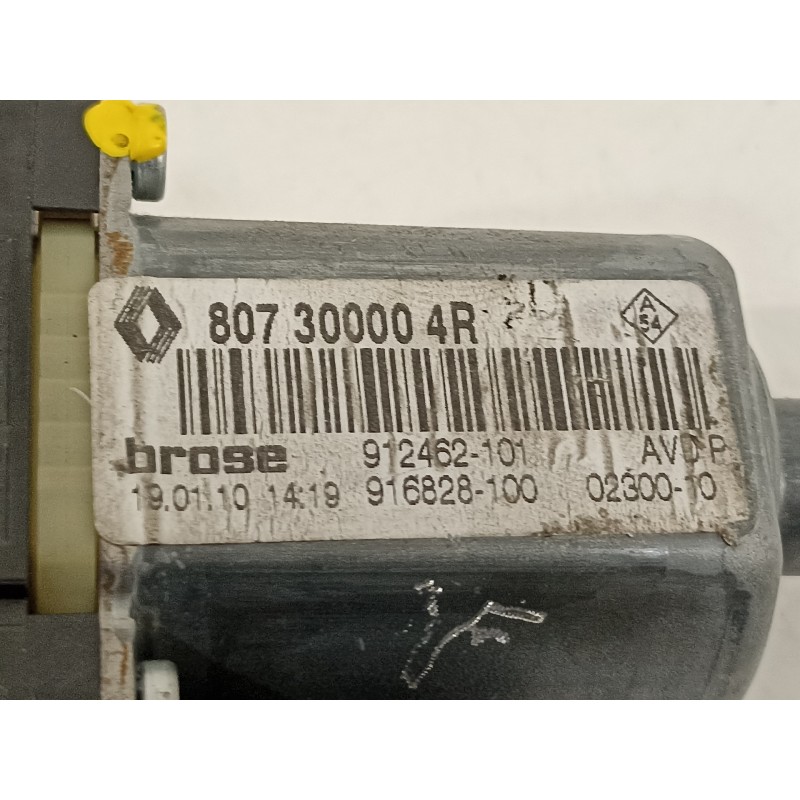 Recambio de motor elevalunas delantero derecho para renault megane iii sport tourer dynamique referencia OEM IAM 807300004R  