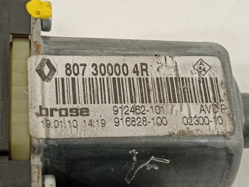 Recambio de motor elevalunas delantero derecho para renault megane iii sport tourer dynamique referencia OEM IAM 807300004R  