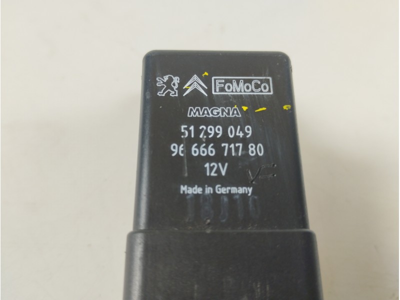 Recambio de caja precalentamiento para peugeot 207 confort referencia OEM IAM 9666671780  