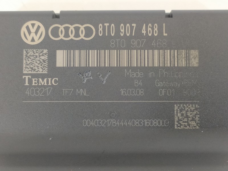 Recambio de modulo electronico para audi a4 avant (8k5) (2008) básico quattro referencia OEM IAM 8T0907468L 403217 