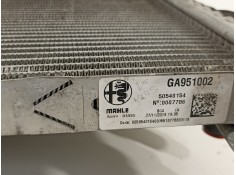 Recambio de radiador agua para alfa romeo stelvio (630) quadrifoglio 4wd referencia OEM IAM 50540154   2