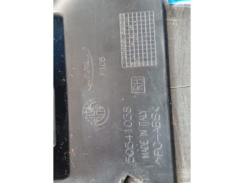 Recambio de paragolpes trasero para alfa romeo stelvio (630) quadrifoglio 4wd referencia OEM IAM 6000628246  