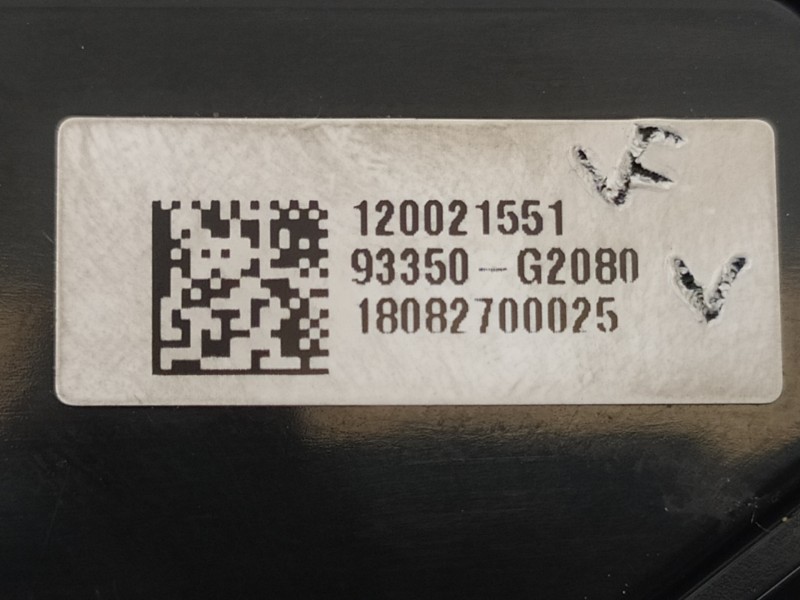 Recambio de mando multifuncion para hyundai ioniq elektro referencia OEM IAM 93350G2080  