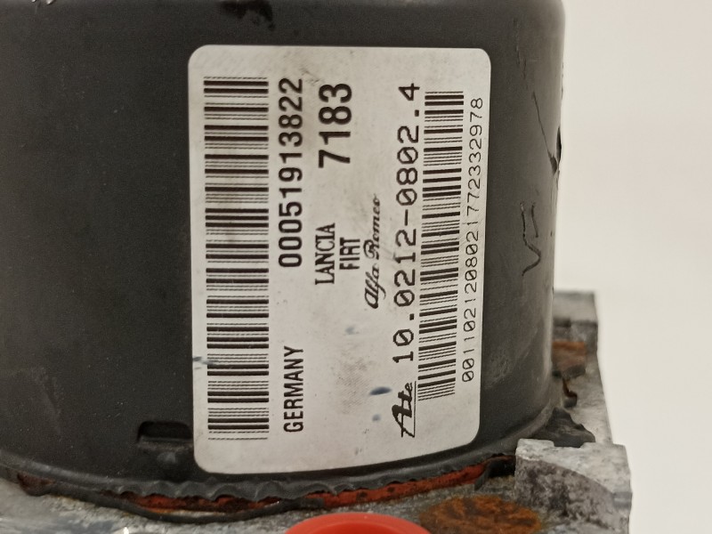 Recambio de abs para alfa romeo giulietta (191) sprint referencia OEM IAM 00051913822 10021208024 