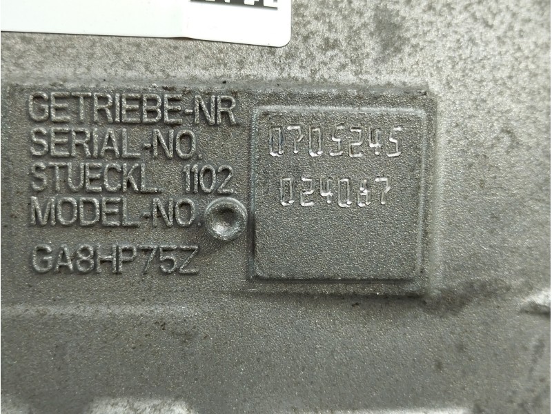 Recambio de caja cambios para alfa romeo stelvio (630) quadrifoglio 4wd referencia OEM IAM 552800530 71798904 0705245