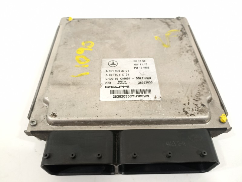 Recambio de centralita motor uce para mercedes-benz clase cla (w117) cla 220 cdi (117.303) referencia OEM IAM A6519011701 A65190
