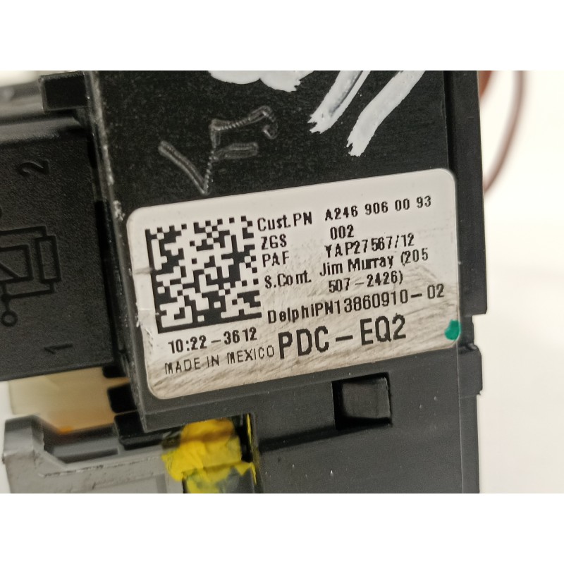 Recambio de caja reles / fusibles para mercedes-benz clase cla (w117) cla 220 cdi (117.303) referencia OEM IAM A2469060093  