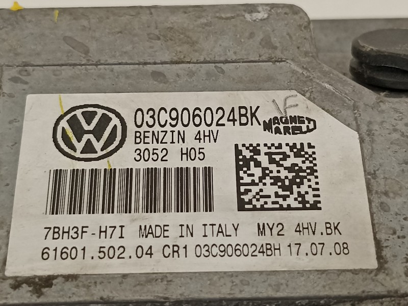 Recambio de centralita motor uce para seat ibiza sc (6j1) 25 aniversario referencia OEM IAM 03C906024BK  