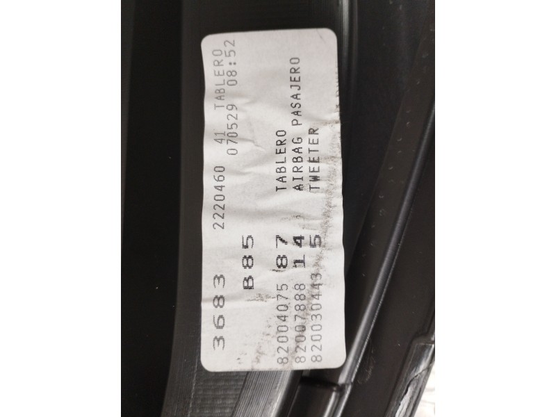 Recambio de kit airbag para renault clio iii authentique referencia OEM IAM 8200407587 8200645158 8200677496