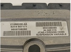 Recambio de centralita suspension para citroën c6 básico referencia OEM IAM 9658708280 9653388480  2